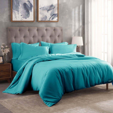 300 Thread Count Egyptian Cotton Solid Duvet Cover
