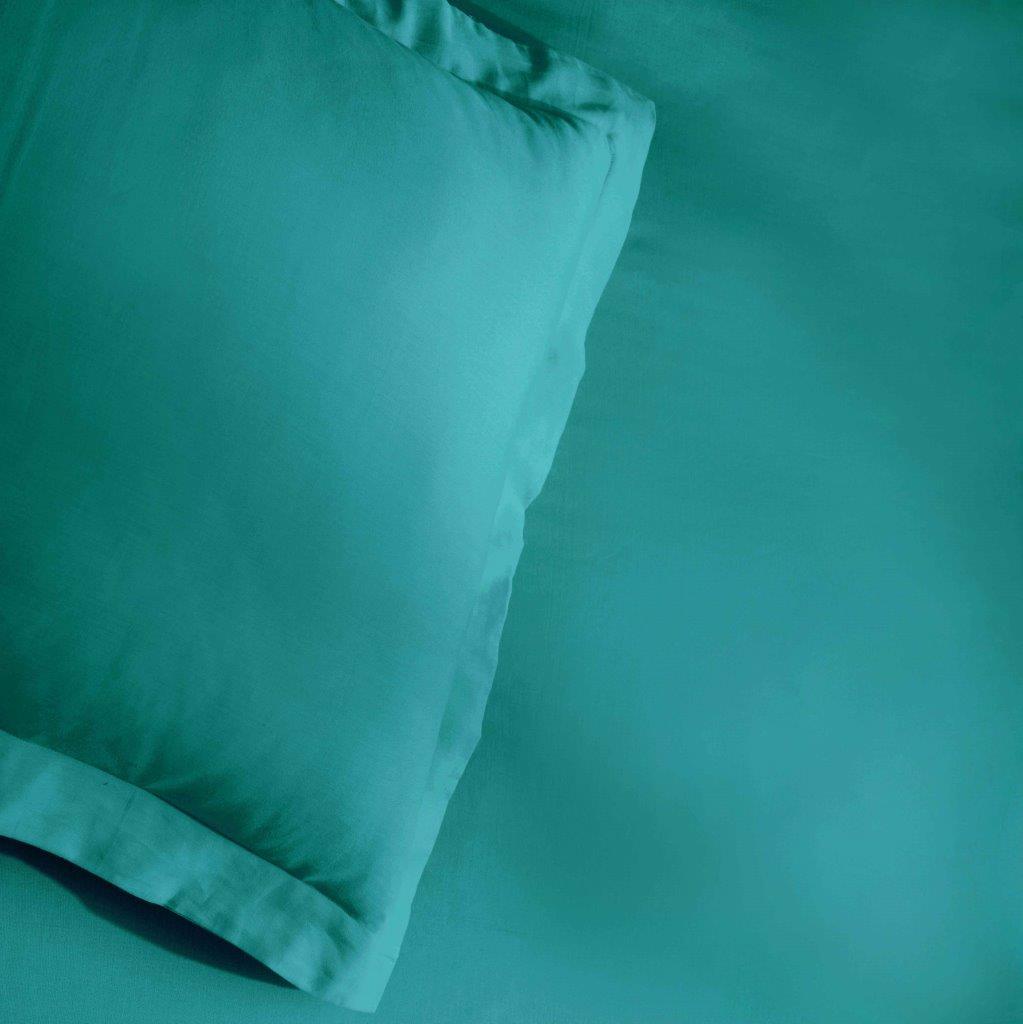 Egyptian Cotton 300 Thread Count Solid Luxury Duvet Cover Set
