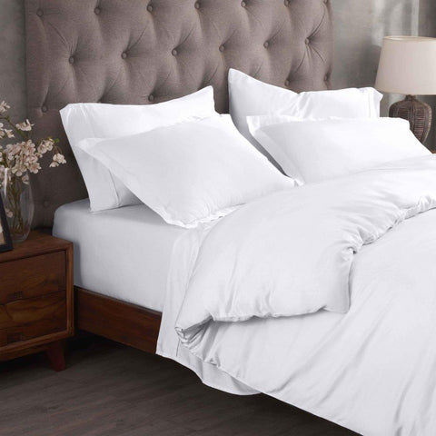 300 Thread Count Egyptian Cotton Solid Duvet Cover