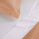 Egyptian Cotton 300 Thread Count Solid Luxury Duvet Cover Set