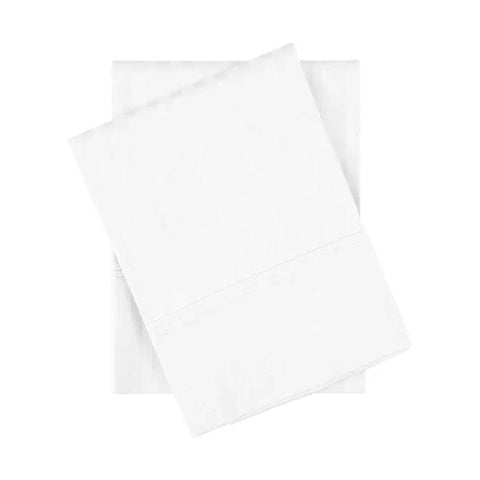 100% Egyptian Cotton 300 Thread Count Stripe Bed Pillowcase Set