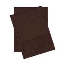 Egyptian Cotton 300 Thread Count Striped 2 Piece Pillowcase Set