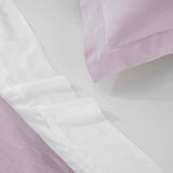 Egyptian Cotton 400 Thread Count Solid Luxury Duvet Cover Set