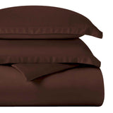 Egyptian Cotton 400 Thread Count Solid Luxury Duvet Cover Set