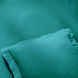 Egyptian Cotton 400 Thread Count Solid Luxury Duvet Cover Set