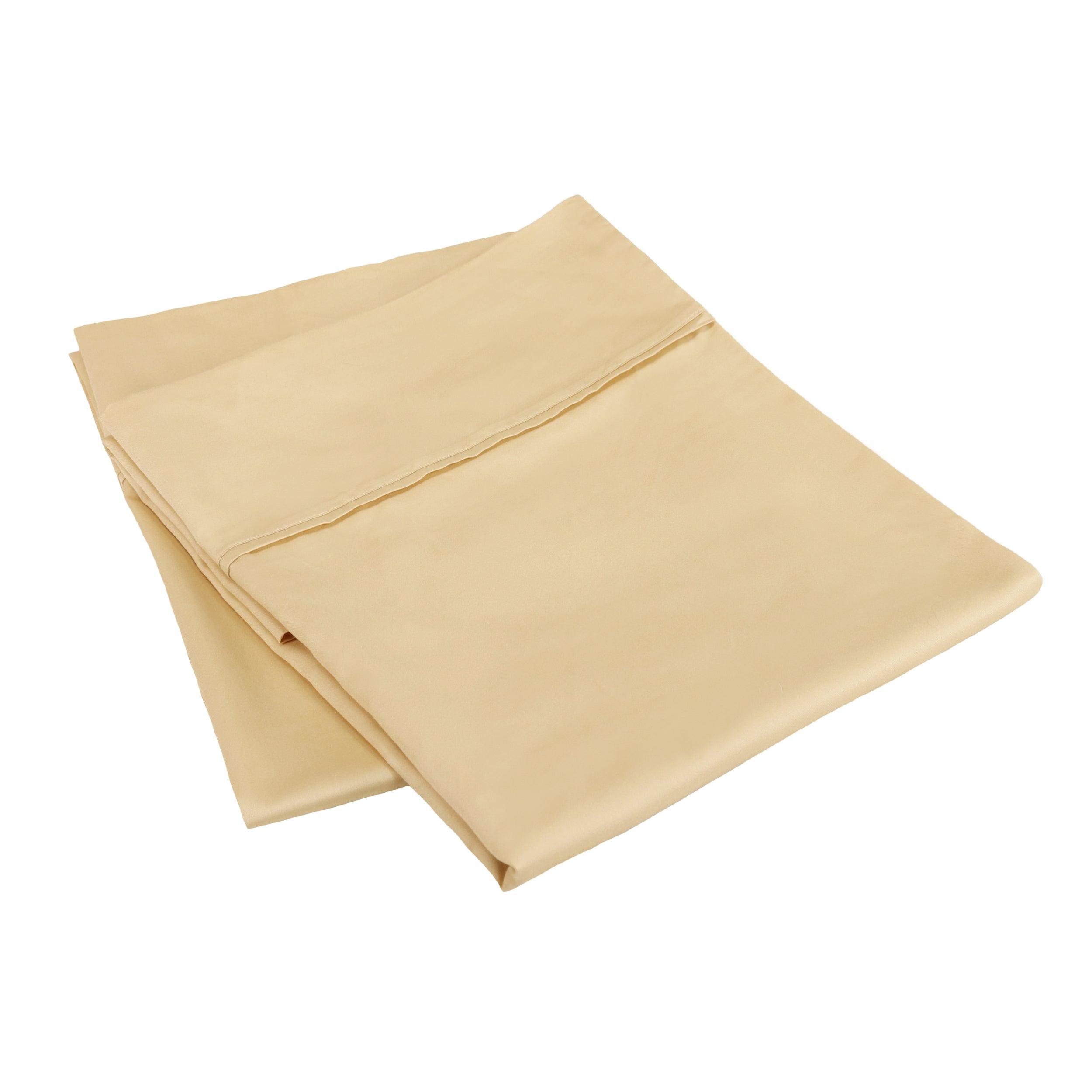 Egyptian Cotton 400 Thread Count Solid Luxury Pillowcases, Set of 2