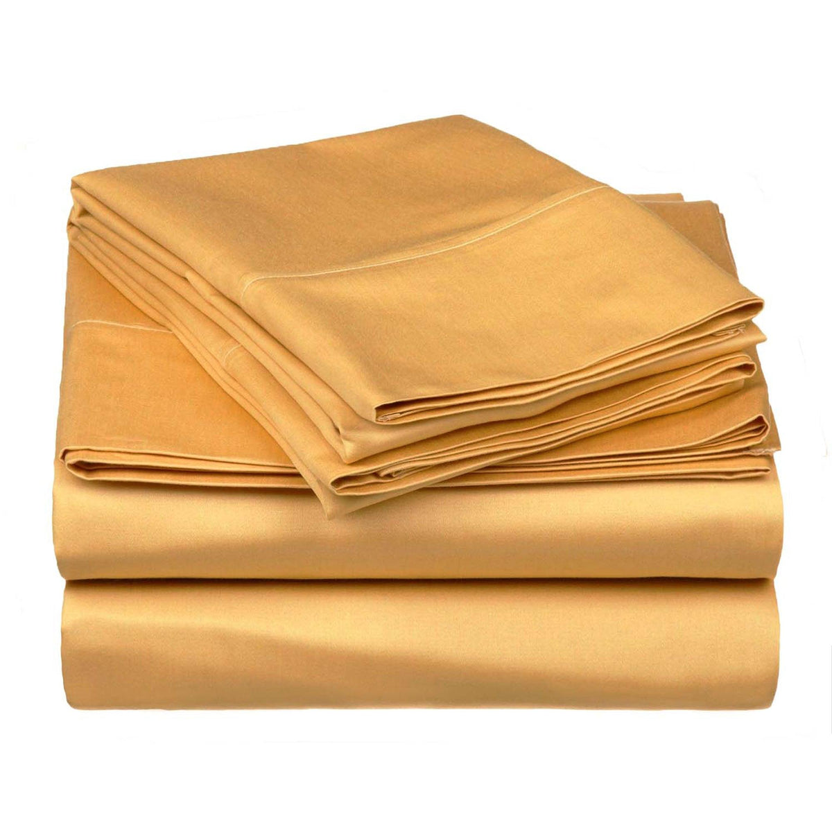 Egyptian Cotton 530 Thread Count Solid Deep Pocket Bed Sheet Set