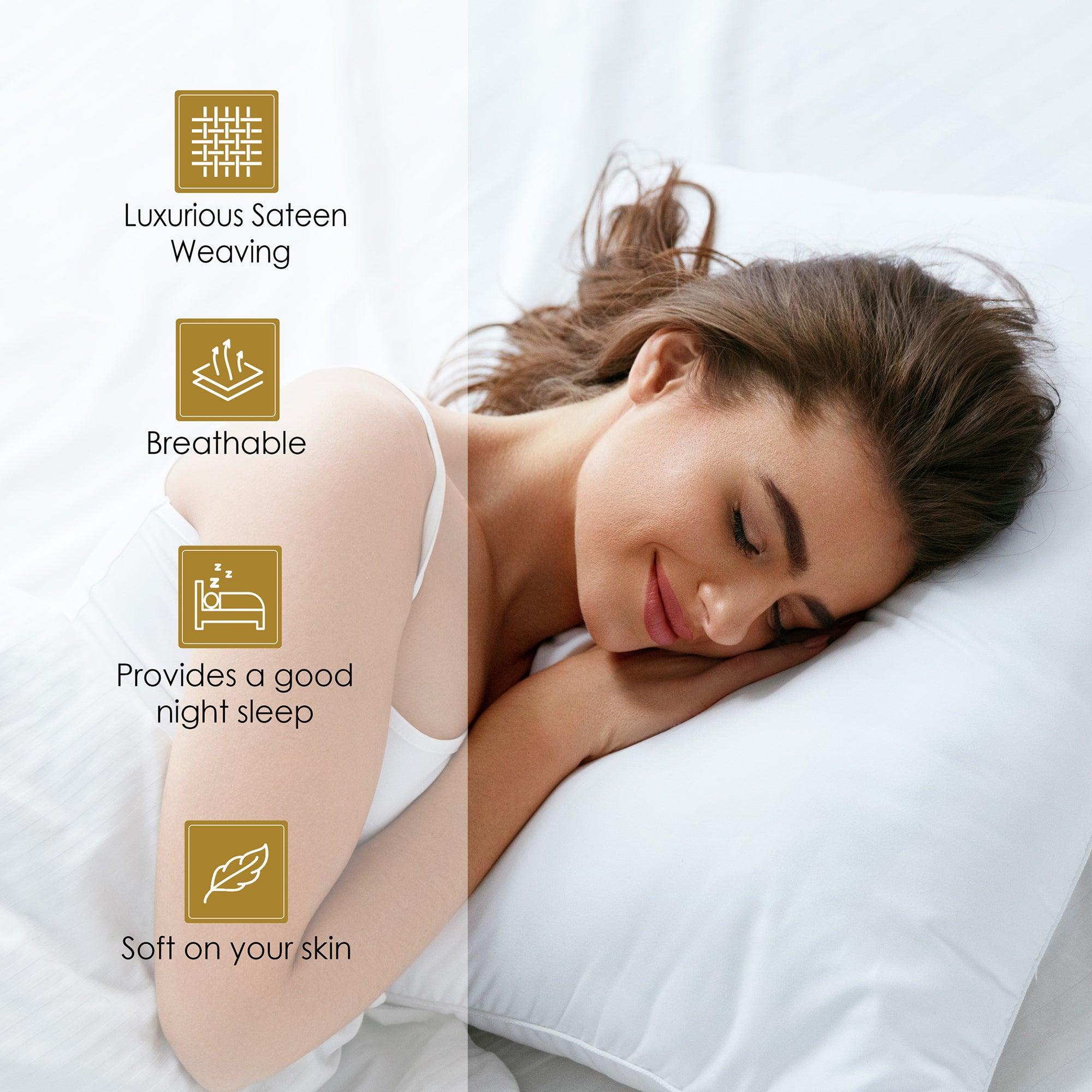 Egyptian Cotton 530 Thread Count Solid Deep Pocket Bed Sheet Set