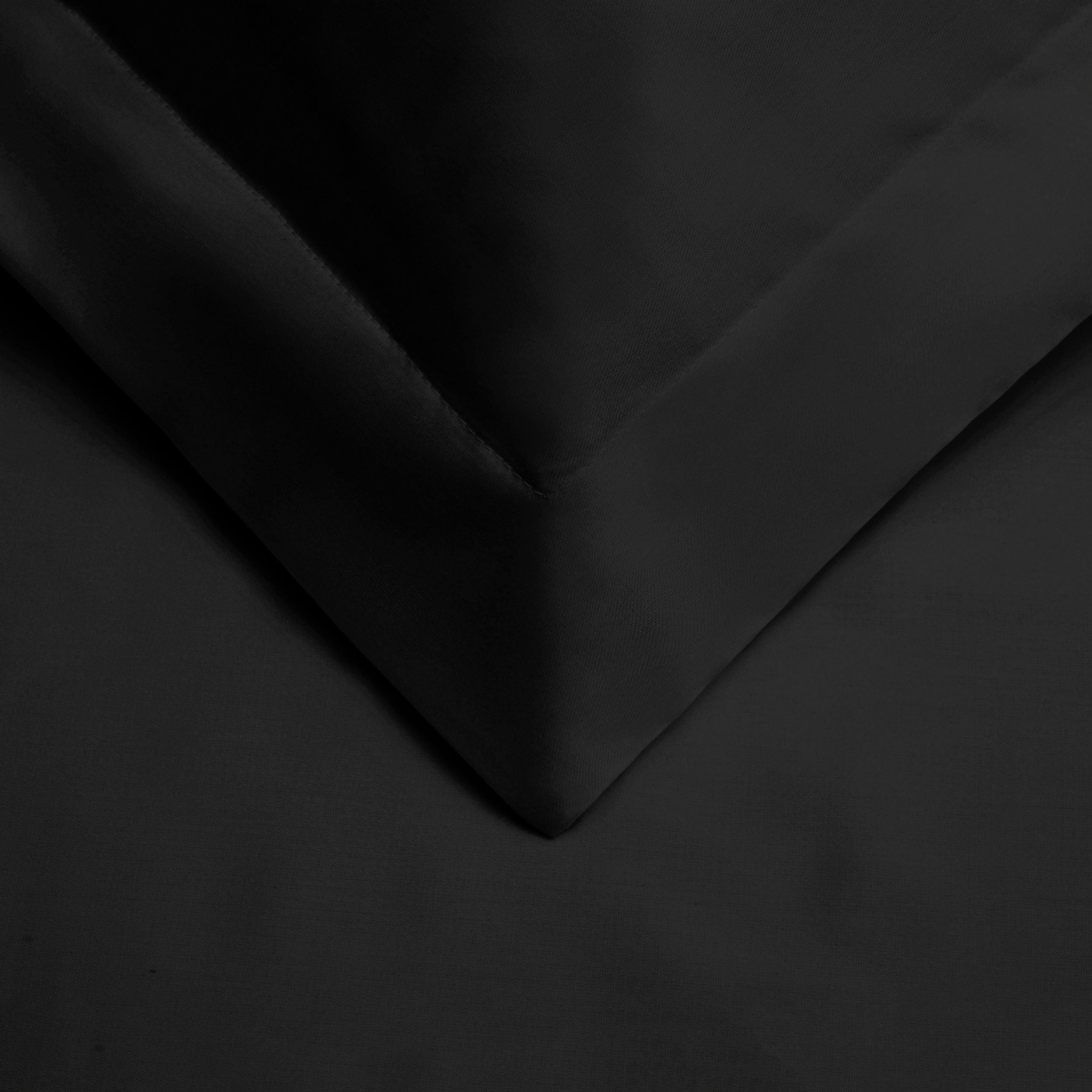 Egyptian Cotton 530 Thread Count Solid Luxury Duvet Cover Set