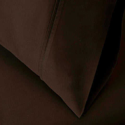 Egyptian Cotton 530 Thread Count Solid Bed Pillowcase Set