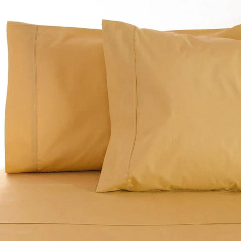 Egyptian Cotton 530 Thread Count Solid Bed Pillowcase Set