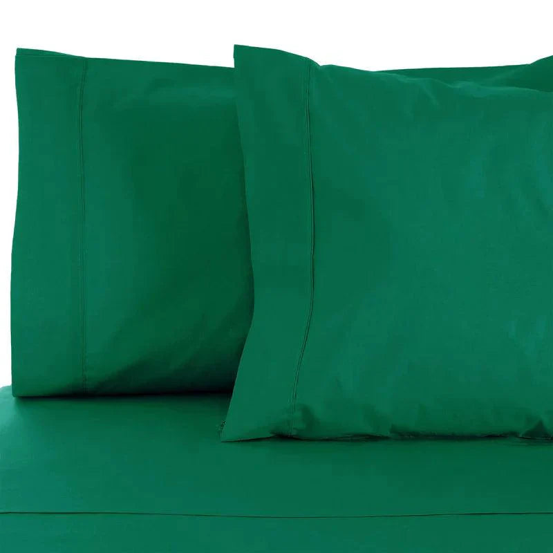 Egyptian Cotton 530 Thread Count Solid Luxury Pillowcases, Set of 2
