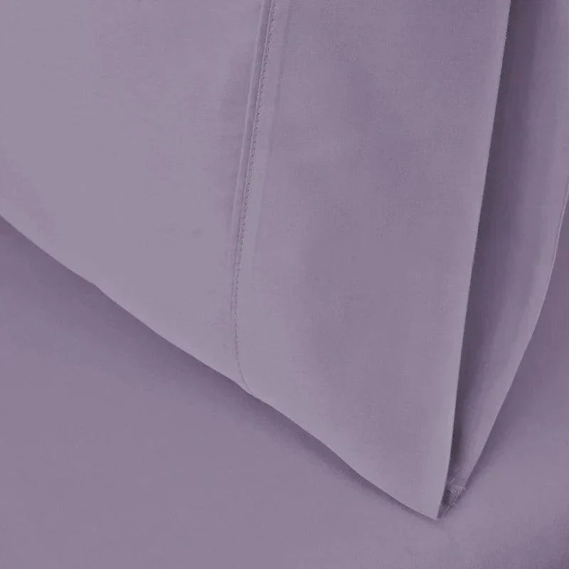 Egyptian Cotton 530 Thread Count Solid Luxury Pillowcases, Set of 2
