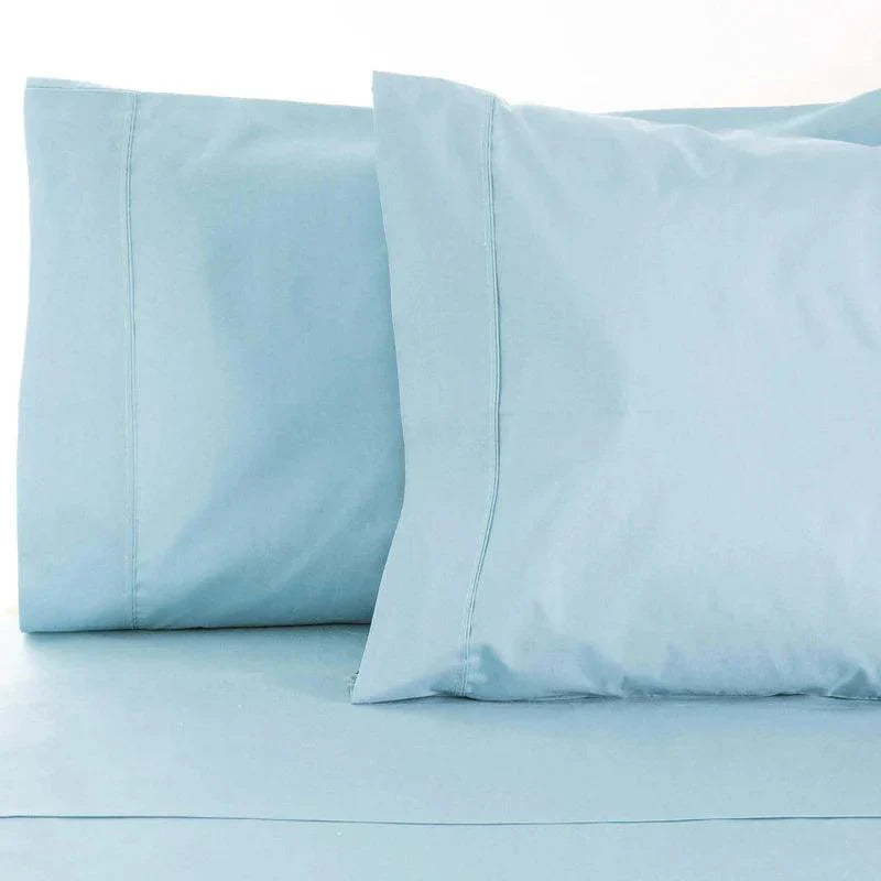 Egyptian Cotton 530 Thread Count Solid Luxury Pillowcases, Set of 2