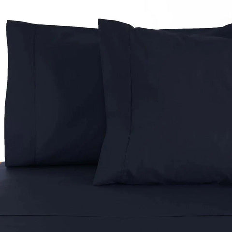 Egyptian Cotton 530 Thread Count Solid Bed Pillowcase Set