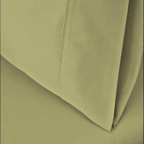 Egyptian Cotton 530 Thread Count Solid Bed Pillowcase Set