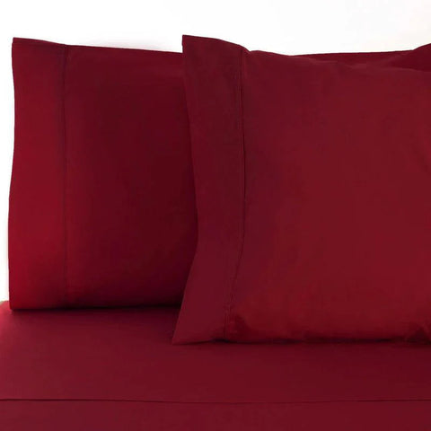 Egyptian Cotton 530 Thread Count Solid Bed Pillowcase Set