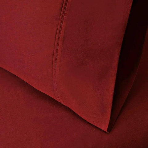 Egyptian Cotton 530 Thread Count Solid Bed Pillowcase Set