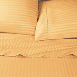 Egyptian Cotton 600 Thread Count Striped Pillowcase Set