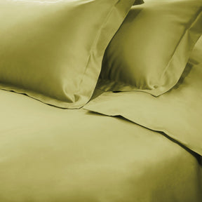 Egyptian Cotton 650 Thread Count Modern Solid Duvet Cover Set