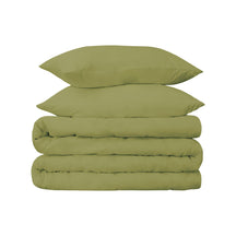 Egyptian Cotton 650 Thread Count Modern Solid Duvet Cover Set