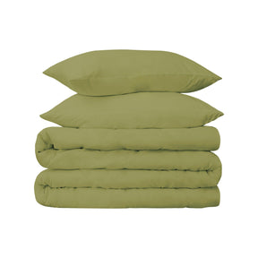 Egyptian Cotton 650 Thread Count Modern Solid Duvet Cover Set