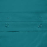 Egyptian Cotton 650 Thread Count Modern Solid Duvet Cover Set
