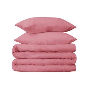 Egyptian Cotton 650 Thread Count Modern Solid Duvet Cover Set
