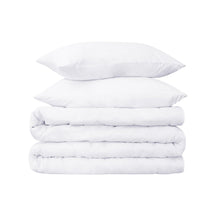 Egyptian Cotton 650 Thread Count Modern Solid Duvet Cover Set