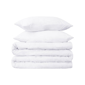 Egyptian Cotton 650 Thread Count Modern Solid Duvet Cover Set