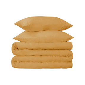 Egyptian Cotton 650 Thread Count Modern Solid Duvet Cover Set