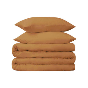 Egyptian Cotton 650 Thread Count Modern Solid Duvet Cover Set