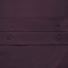 Egyptian Cotton 650 Thread Count Modern Solid Duvet Cover Set