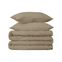 Egyptian Cotton 650 Thread Count Modern Solid Duvet Cover Set