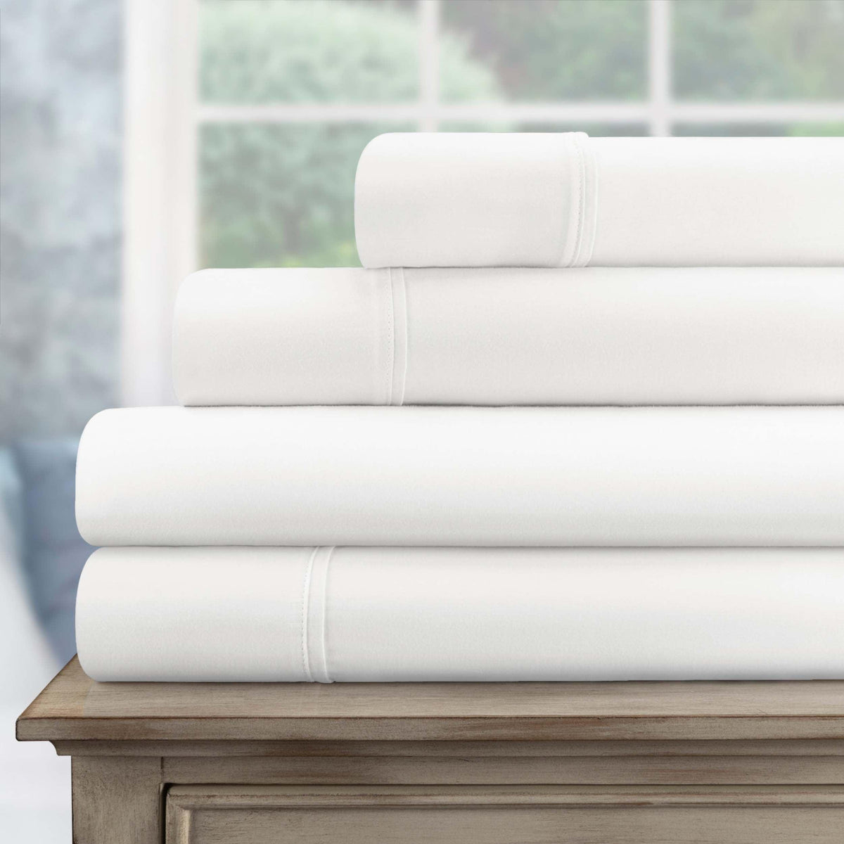 700 Thread Count Egyptian Cotton Sateen Bed Sheet Set
