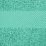 Egyptian Cotton Dobby Border Medium Weight 2 Piece Bath Sheet Set