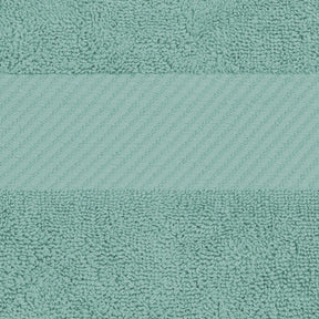 Egyptian Cotton Dobby Border Medium Weight 2 Piece Bath Sheet Set