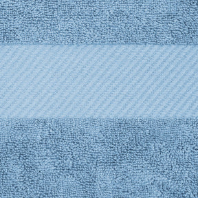 Egyptian Cotton Dobby Border Medium Weight 2 Piece Bath Sheet Set