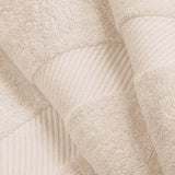 Egyptian Cotton Dobby Border Medium Weight Bath Towel Set of 4