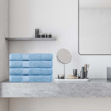 Egyptian Cotton Dobby Border Medium Weight Bath Towel Set of 4