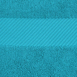 Egyptian Cotton Dobby Border Medium Weight Bath Towel Set of 4