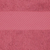 Egyptian Cotton Dobby Border Medium Weight 6 Piece Towel Set