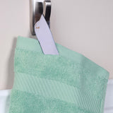 Egyptian Cotton Dobby Border Medium Weight 6 Piece Towel Set