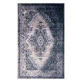 Eldwin Medallion Non-Slip Indoor Washable Area Rug Or Runner Rug