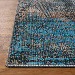 Elio Modern Geometric Indoor Area Rug or Runner Rug