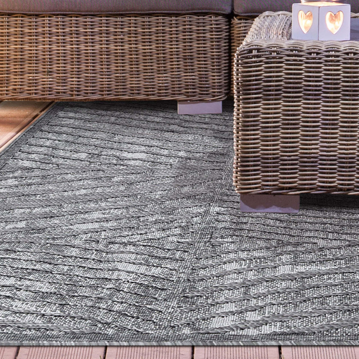 Ellery Abstract Geometric Area Rug Modern Indoor Outdoor Rugs