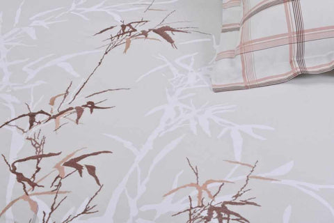 100% Cotton Reversible Embroidered Duvet Cover Set