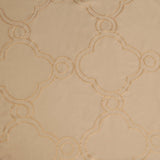 Embroidered Moroccan Trellis Sheer Grommet Curtain Panel Set