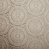 Eminence Jacquard Floral Mandala Semi-Sheer Curtain Panel Set