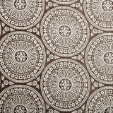 Eminence Jacquard Floral Mandala Semi-Sheer Curtain Panel Set
